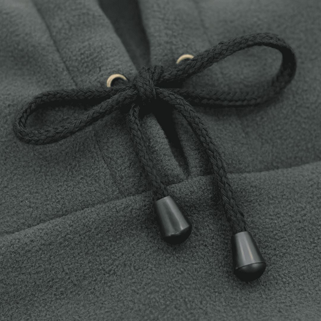 Détail de la matière polaire de la cagoule