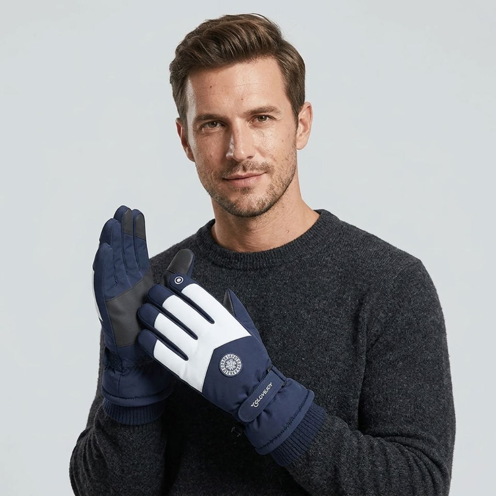 Gants de ski homme imperméables et tactiles