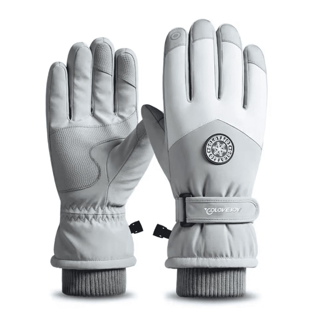 Gants de ski femme vus de dos