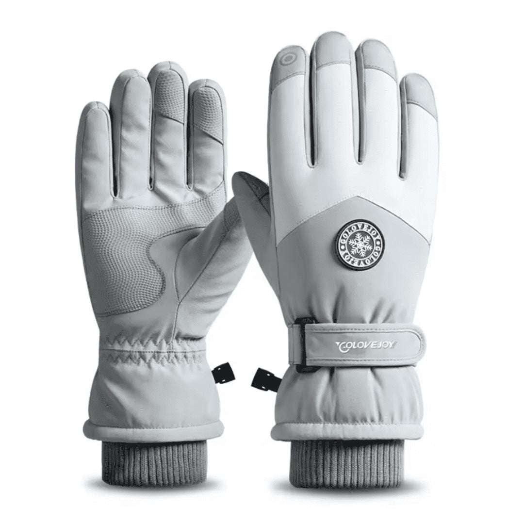 Gants de ski femme vus de dos