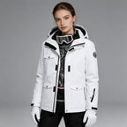 Manteau de neige femme, coloris rose