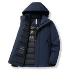 Coloris disponibles de la doudoune impermeable homme