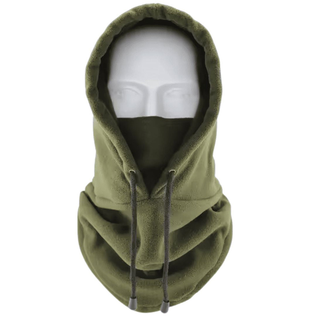 Cagoule polaire mixte vue de profil