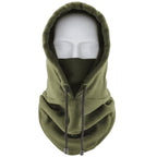 Cagoule polaire mixte vue de profil