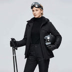 Ensemble de ski femme, coloris rose poudré