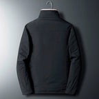 Veste coupe-vent homme noire vue de dos